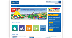 Desktop Screenshot of cjfallon.ie